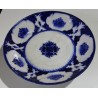 Assiette en céramique iranienne \"Fleurs\"