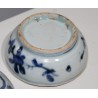Boite ronde en porcelaine décor dragons