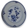 Assiette en porcelaine décor fleurs