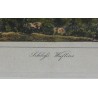 Engraving ‘Château de Vufflens’ by Moinat SA – Antiques and decorative items – Engravings, lithographs