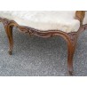 Louis XV wingback sofa, beige upholstery, from  Moinat SA  - Antiques and home décor