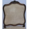 Pair of Louis XV chairs, diamond-patterned velvet, by  Moinat SA  - Antiques and home décor