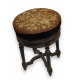 Tabouret tournant Napoléon III tapisserie