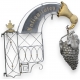 Louis XVI wall bracket "Raisin