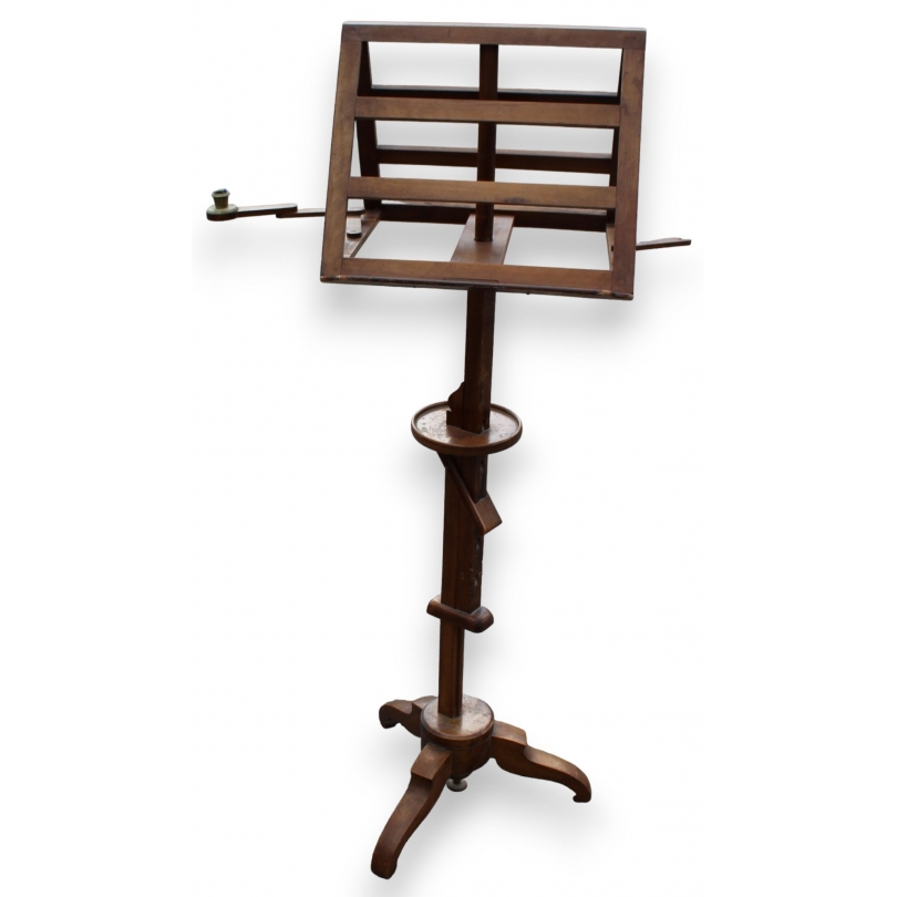 Directoire-style double lectern with candlesticks