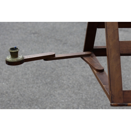 Directoire-style double lectern with candlesticks