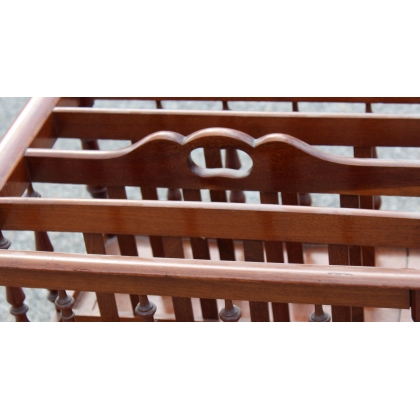Mahogany music stand