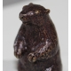 Petite marmotte en bronze