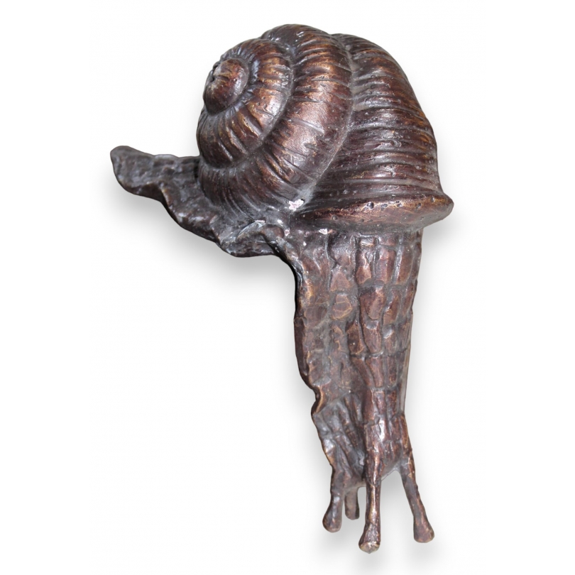 Escargot en bronze