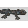 Petit lézard plat en bronze