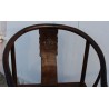 Paire de fauteuils chinois en Huanghuali