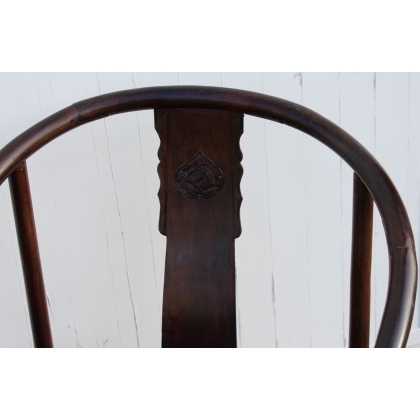 Paire de fauteuils chinois en Huanghuali