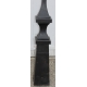 Girouette "Silhouette d'un laboureur" en fer