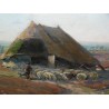 Paintings | Painting entitled ‘Bergerie’ by VAN DER HEIDE, Moinat SA  – Antiques and home décor