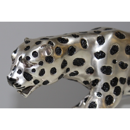 Bronze Guépard argenté, petit