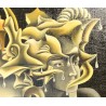 Tableau \"Les Trois Soeurs\" signé D. HOFFER