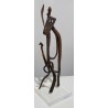 Sculpture en fer \"Initiation\" par Jeff BEER