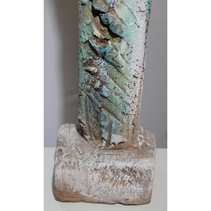 Sculpture \"Femme\" signée Michel WOHLFAHRT