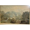 Engraving: ‘View of Mont Blanc from St-Martin’
