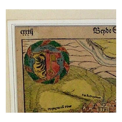 Engraving entitled ‘Geneva’ by Moinat SA – Antiques and decorative items – Engravings, lithographs