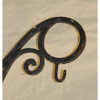 Single wrought-iron gallows