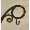 Single wrought-iron gallows