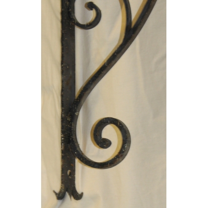 Single wrought-iron gallows