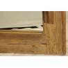 Miroir carré en bois flotté
