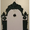 Enamelled cast aluminium fountain