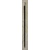 Walking stick with a smooth, round, silver-coloured knob