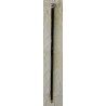 Walking stick with a silver 'Crown' pommel set with cabochons