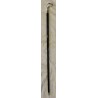 Walking stick with a silver Bulldog knob