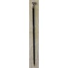 Walking stick with a silver Labrador knob