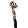 Walking stick with a silver Atlas knob