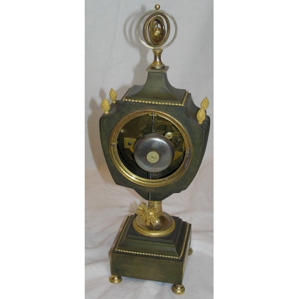 Directoire-style bowl-shaped clock by Moinat SA – Antiques and home décor