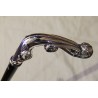 Walking stick with a silver openwork ‘Liberty’ handle
