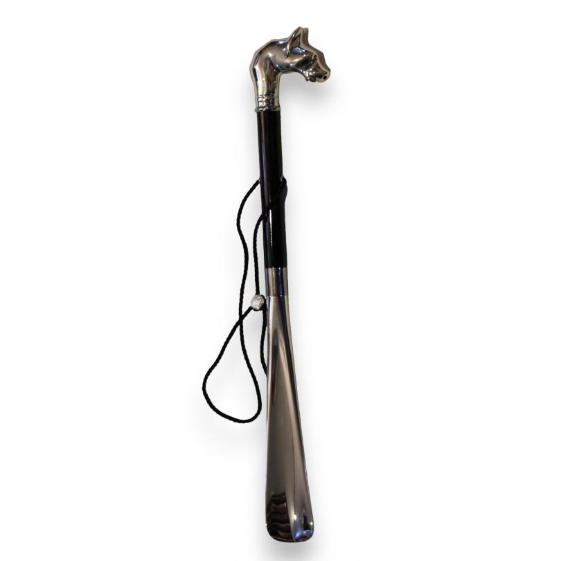 Silver-coloured ‘Horse’s Head’ shoehorn
