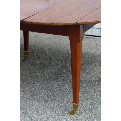 Table ronde Directoire à abattants