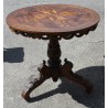 Ensemble de Brienz sculpté et marqueté "Etoile"