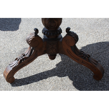 Ensemble de Brienz sculpté et marqueté "Etoile"