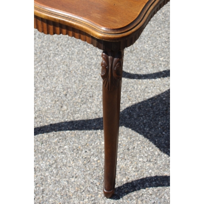 Ensemble de Brienz sculpté et marqueté "Etoile"