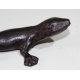 Gecko en bronze