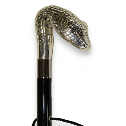 Chausse-pied \"Serpent\" argenté