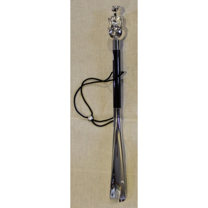 Silver-coloured ‘Frog’ shoehorn at Moinat SA – Antiques and home décor