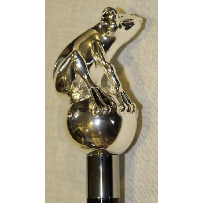 Silver-coloured ‘Frog’ shoehorn at Moinat SA – Antiques and home décor
