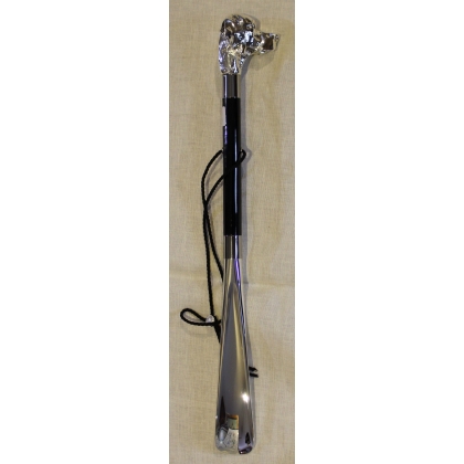 Silver-coloured "Setter" shoehorn at  Moinat SA  - Antiques and home décor