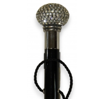 Chausse-pied "Boule de strass" argenté