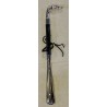 ‘Levrette’ silver-coloured shoehorn