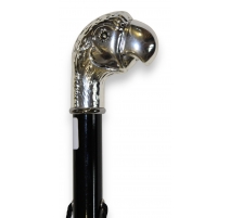 Chausse-pied "Tête de perroquet" argenté