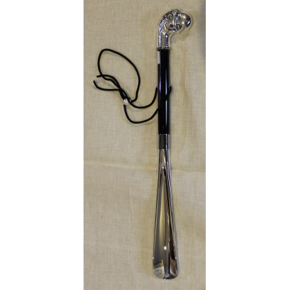 Silver-coloured ‘Parrot’s Head’ shoehorn